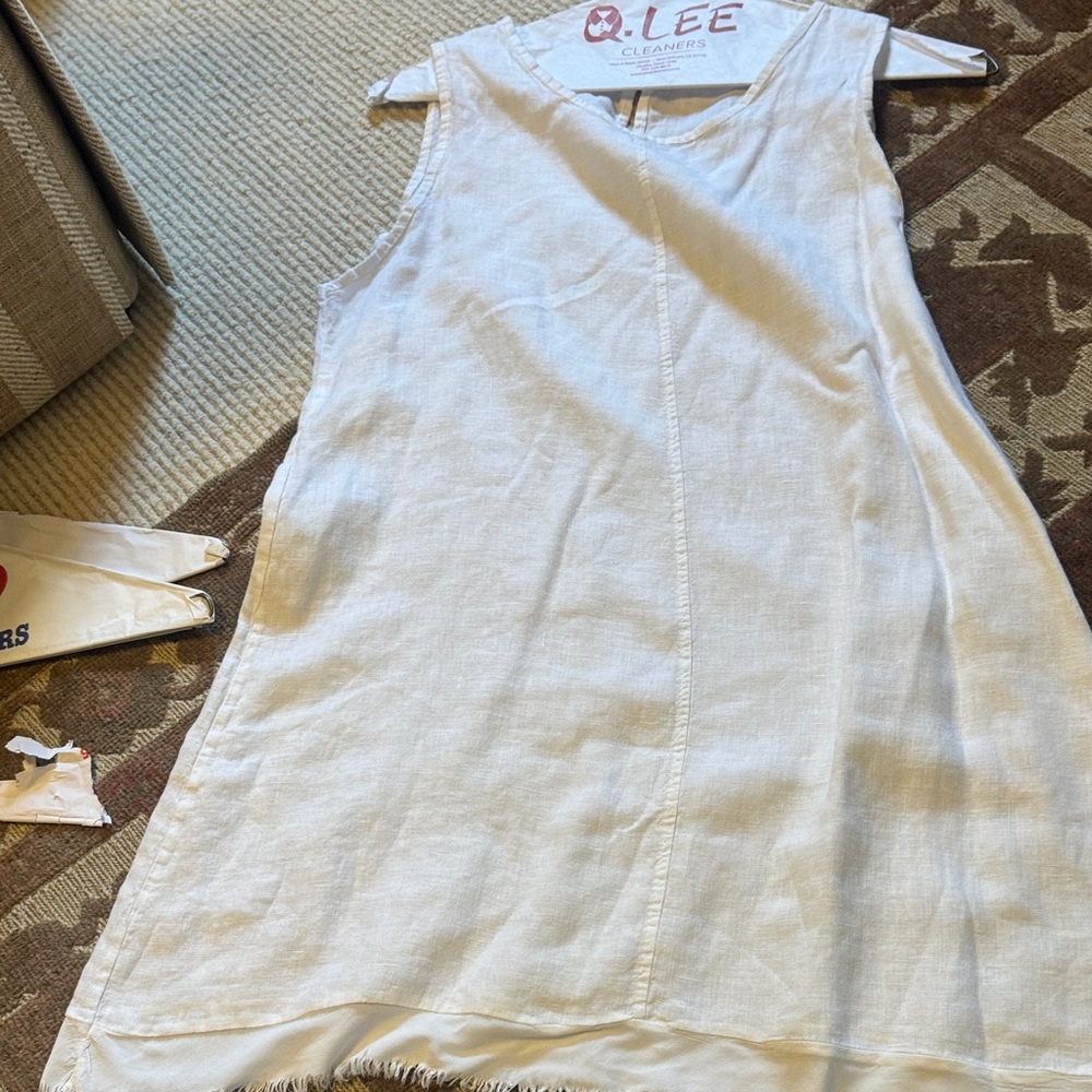 Vince White Mini Dress